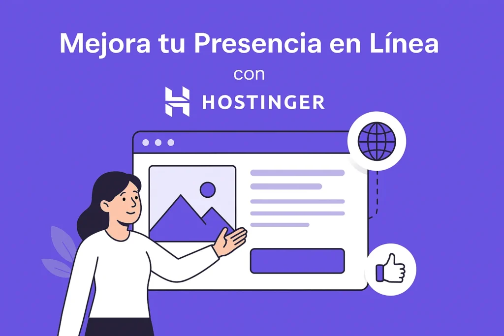 mejora tu presencia en hostinger