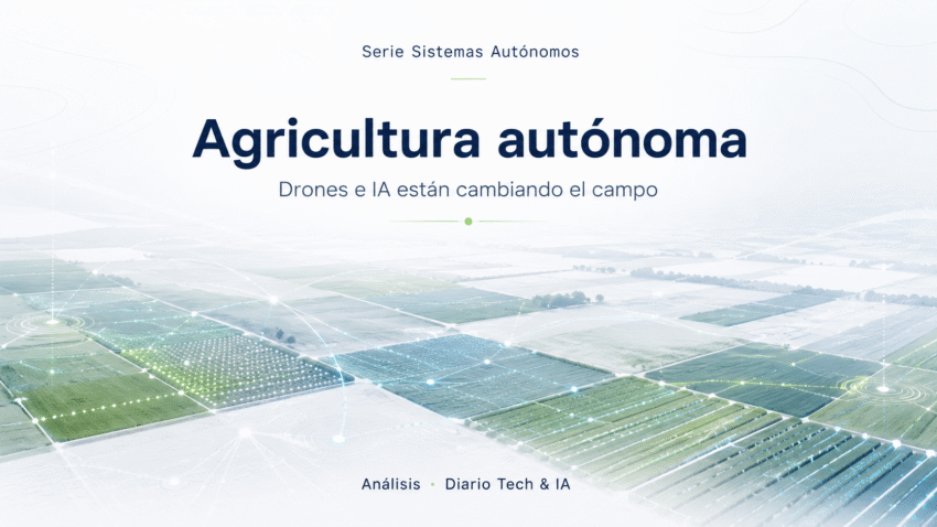 agricultura autonoma drones ia
