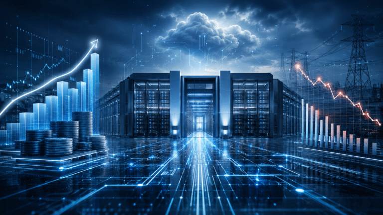 gujero flujo caja ia capex big tech monetizacion