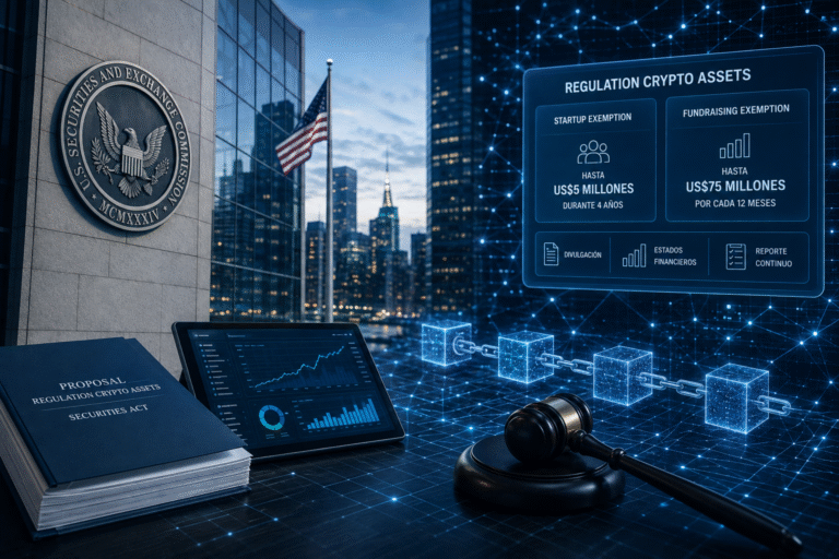 la sec regulation crypto assets captaciones capital